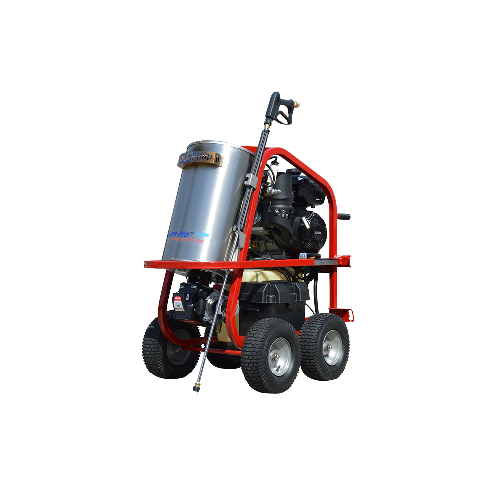 Hot2Go SH40004KH Portable Hot-Water Pressure Washer, Four-Wheel Design
